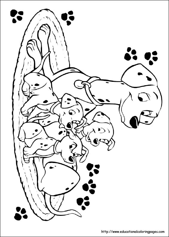 dalmation coloring pages - photo #36