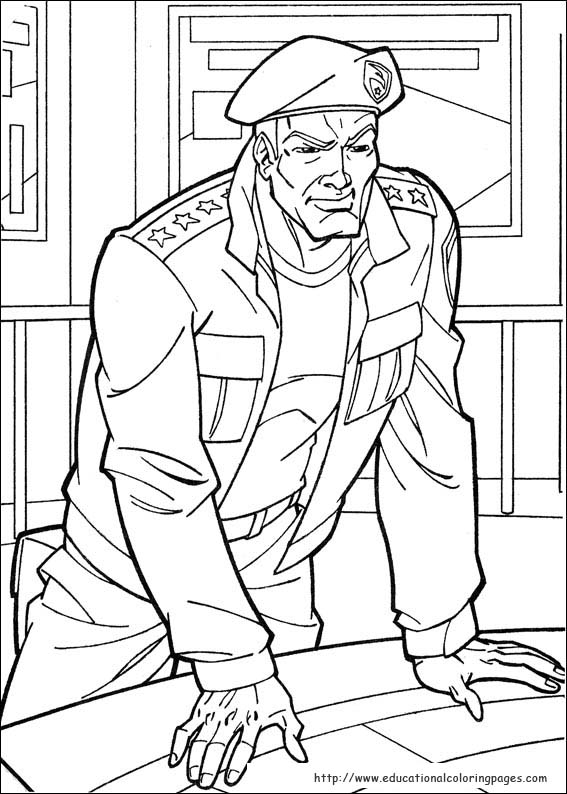 g i joe coloring pages for kids - photo #20