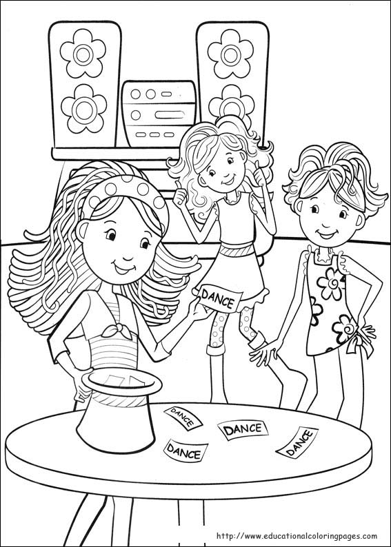 book mark for girls Colouring Pages
