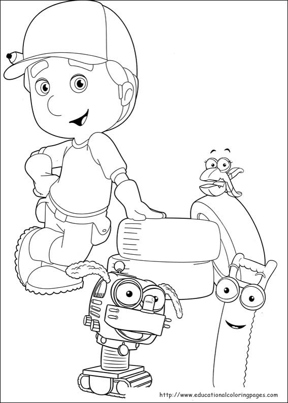 manny coloring pages - photo #17