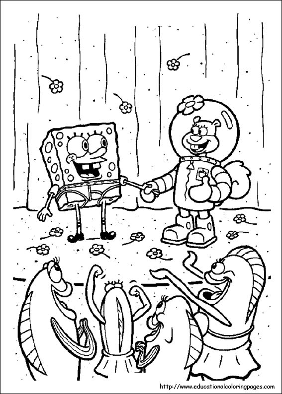 kaboose coloring pages halloween spongebob - photo #48
