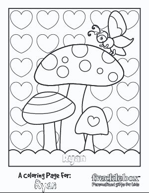 valentine's day coloring, valentine's day colouring, butterfly coloring pages, mushroom coloring pages