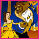 Beauty and Beast coloring pages