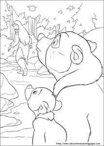 Brother Bear 2 - Educational Fun Kids Coloring Pages and Preschool ...