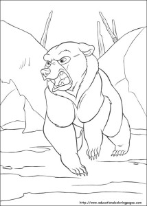 Brother Bear 2 - Educational Fun Kids Coloring Pages and Preschool ...