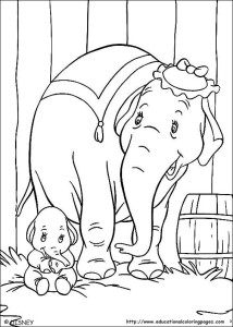 Dumbo Coloring Pages - Educational Fun Kids Coloring Pages and
