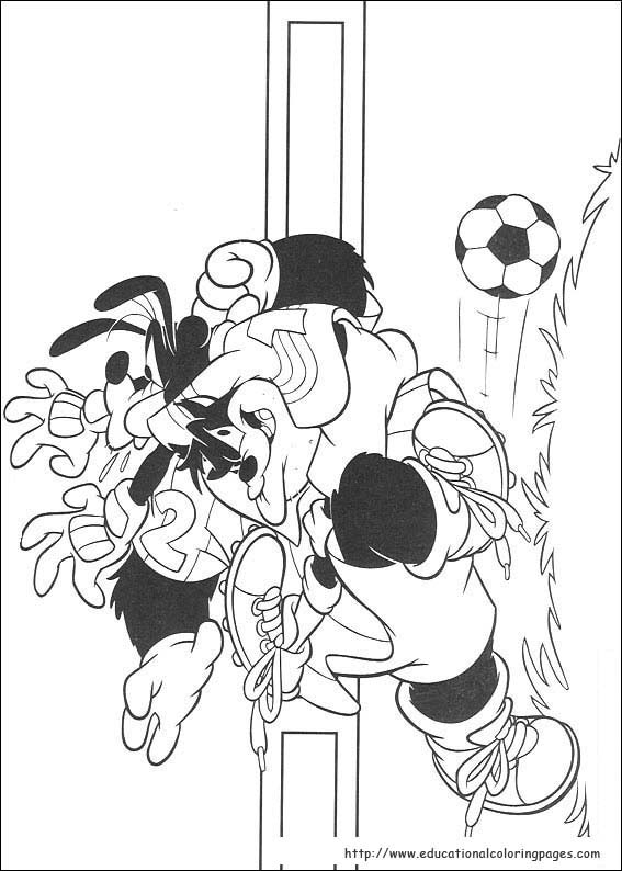 Goofy Coloring Pages - Educational Fun Kids Coloring Pages ...
