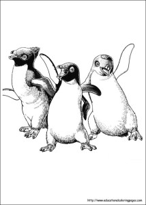 Happy Feet Coloring Pages - Educational Fun Kids Coloring Pages and ...