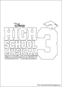 High School Musical - Educational Fun Kids Coloring Pages and Preschool ...