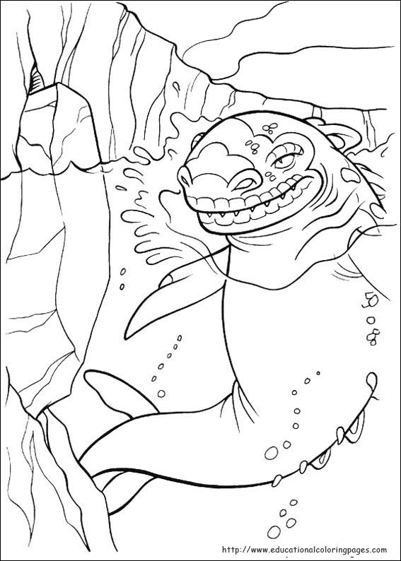 Ice Age Educational Fun Kids Coloring Pages And Preschool Skills Worksheets