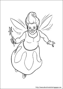 Shrek Coloring Pages For Kids
