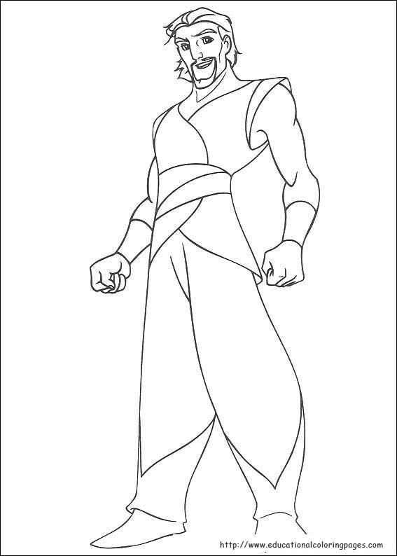 Sinbad Coloring Pages - Educational Fun Kids Coloring Pages and