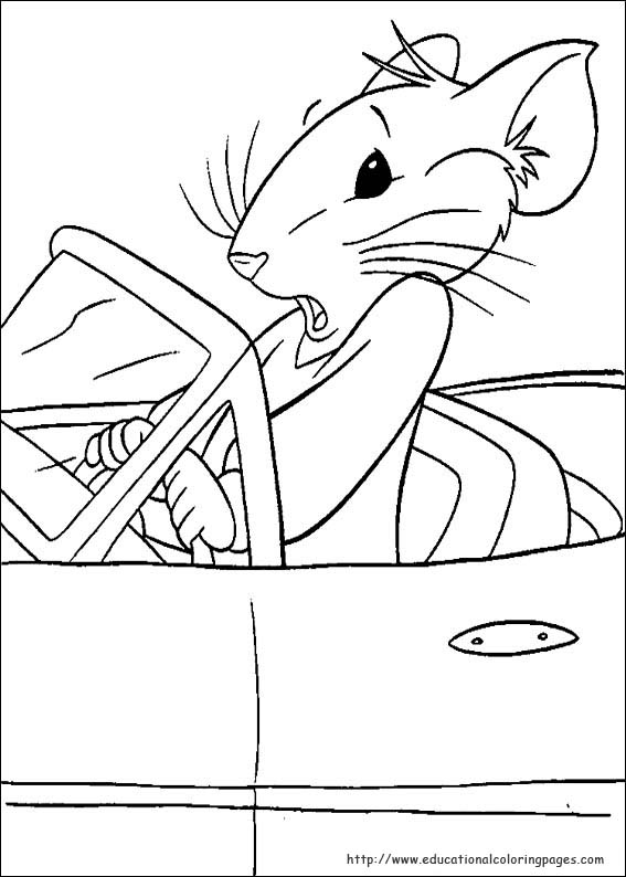 Stuart Little Coloring Pages - Educational Fun Kids Coloring Pages and