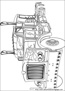 Educational Fun Kids Transformers Coloring Pages and Preschool Skills ...