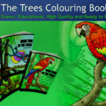 in the trees coloring